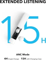 Soundcore A30i Wireless Earbuds, ANC Noise Cancelling Bluetooth 5.4 Earphones, 24H Playtime, IP54 Waterproof, AI Clear Calls (A3958) - Image 12