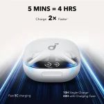 Soundcore Liberty 4 Pro True Wireless Noise Cancelling Earbuds, Hi-Res LDAC, Bluetooth 5.3, Wireless Charging (A3954) - Image 15