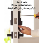 eufy Security Smart Lock C210 Wi-Fi Keyless Deadbolt, App and Keypad Control, Auto Lock, Voice Unlock (T8502111) - Image 6