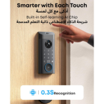eufy Security Video Smart Lock E330 (T85311Y1) | Fingerprint WiFi Door Lock with 2K Camera & Doorbell, Keyless Entry - Image 4