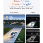 eufyCam C35 4-Cam Kit (E8110225) Wireless 1080p Outdoor Security Cameras with Color Night Vision, AI Detection, HomeBase Mini - Image 4