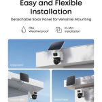 eufyCam S4 2-Cam Kit 4K Solar Wireless Security Camera with Triple Lens PTZ and AI Tracking (E81723W1) - Image 7