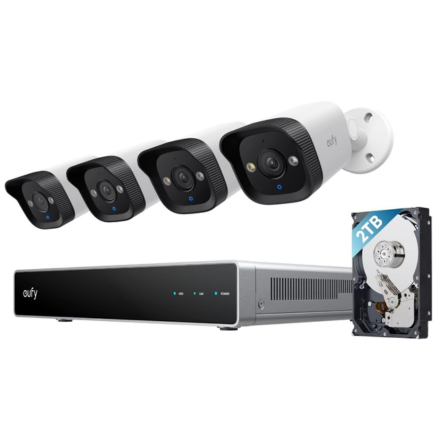Eufy NVR Security System E40 4K PoE CCTV Kit