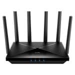 Cudy WR11000 BE11000 Tri-Band Wi-Fi 7 Mesh Router | 10.8Gbps | 4- 2.5G Ports | VPN | Whole-Home Coverage