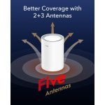 Cudy M3000 AX3000 Wi-Fi 6 Mesh Router | 2.5G WAN | Whole Home Coverage | 1-Pack - Image 5