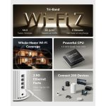 Cudy M11000 BE11000 Tri-Band Wi-Fi 7 Mesh System | 2.5G Multi-Gigabit | Qualcomm Quad-Core | Whole Home Coverage | 1 Pack - Image 4