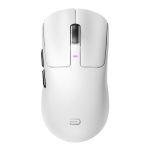 Cudy MS9588 White Dual 8K Tri-Mode Wireless Gaming Mouse, 26,000 DPI, PAW3395 Sensor, 58g Ultra-Light