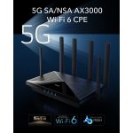 Cudy P5 AX3000 Wi-Fi 6 5G NR Router | Dual SIM | 3.4Gbps 5G | Gigabit Ethernet | Mesh VPN - Image 4