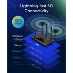 Cudy P5 AX3000 Wi-Fi 6 5G NR Router | Dual SIM | 3.4Gbps 5G | Gigabit Ethernet | Mesh VPN - Image 5