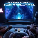 Umiio Q5 Smart Home Theater Portable Video Projector | Android, WiFi 6, Bluetooth, Remote Control, Compact Home Cinema - Image 6