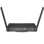 MikroTik hAP AC 3 (RBD53iG-5HacD2HnD) AC1200 Dual-Band Gigabit WiFi Router with 5 Gigabit Ports, Passive PoE and USB