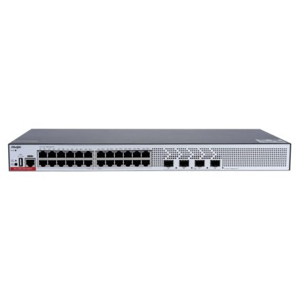 Ruijie | Reyee RG-CS83-24GT4XS-P 24-Port Gigabit Layer 3 Managed PoE+ Switch, 4×10G SFP+ Uplinks, 370W PoE Budget